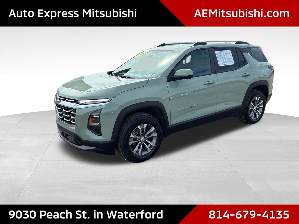2025 Chevrolet Equinox LT Green at Klick Lewis Buick Chevrolet