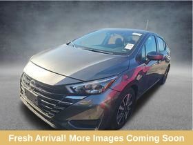 Gray (Gun Metallic) 2025 Nissan Versa Sedan Front-Wheel Drive Continuously Variable Transmission