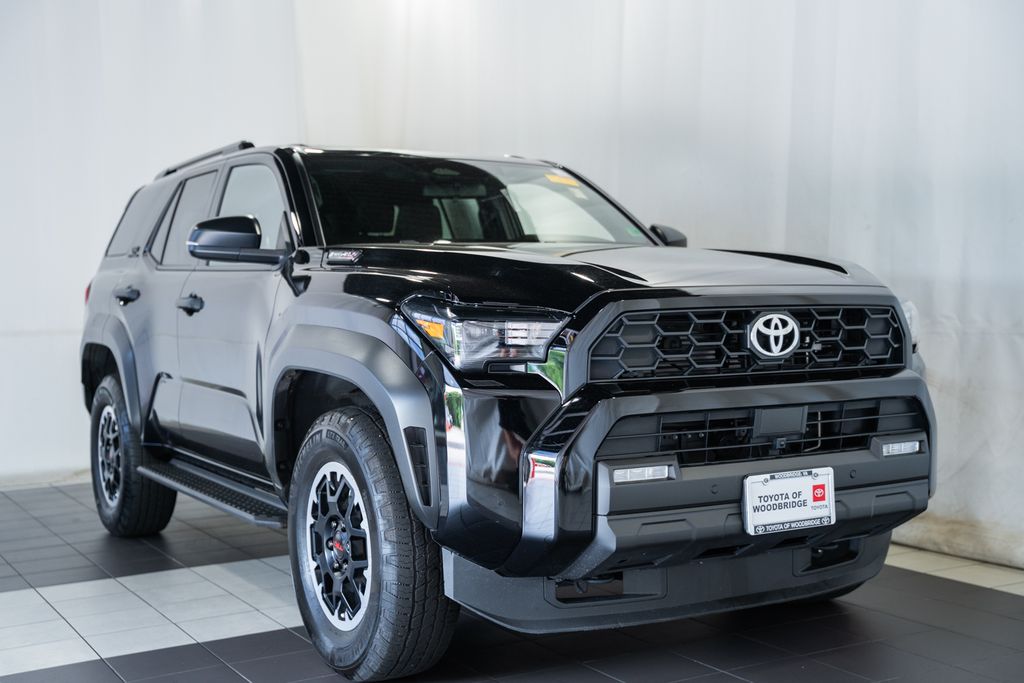 Black 2025 Toyota 4Runner TRD Off-Road 4WD SUV / Crossover Four-Wheel Drive 8-Speed Automatic