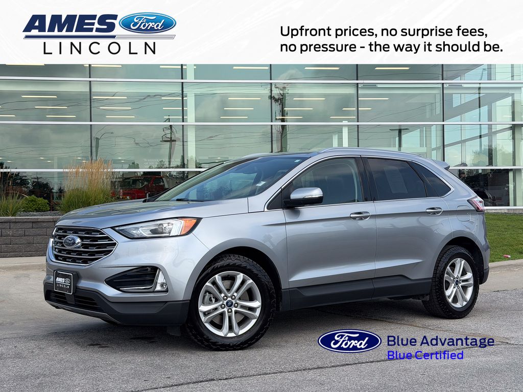Silver Metallic 2020 Ford Edge SUV / Crossover All-Wheel Drive 8-Speed Automatic