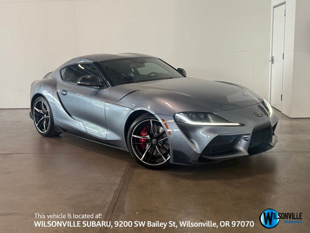 Turbulence Gray 2021 Toyota Supra Coupe Rear-Wheel Drive 8-Speed Automatic