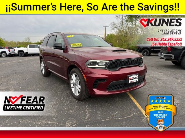 Octane Red Pearlcoat 2024 Dodge Durango SUV / Crossover All-Wheel Drive 8-Speed Automatic