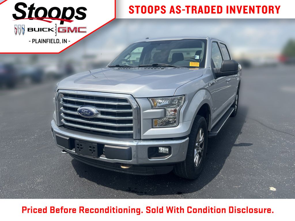 Ingot Silver Metallic 2016 Ford F-150 Pickup Truck Four-Wheel Drive 6-Speed Automatic