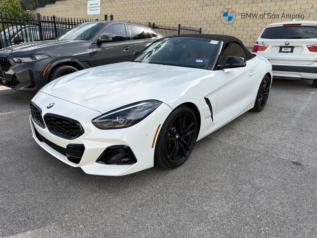 Alpine White 2024 BMW Z4 Convertible Rear-Wheel Drive 8-Speed Automatic