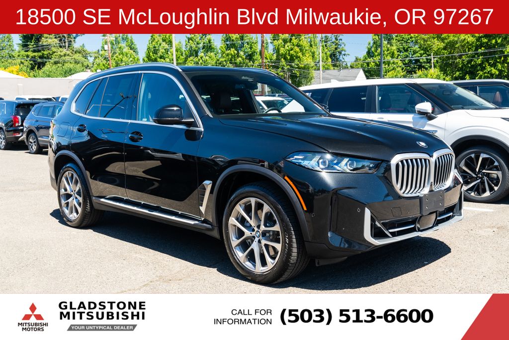 Black Sapphire Metallic 2026 BMW X5 SUV / Crossover All-Wheel Drive Automatic
