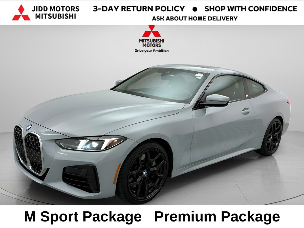 Gray Metallic 2026 BMW 4 Series Coupe All-Wheel Drive 8-Speed Automatic