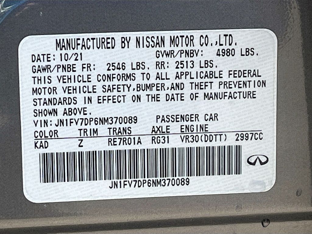2022 INFINITI Q50 Red Sport 400 Gray at AutoSavvy Houston Southwest