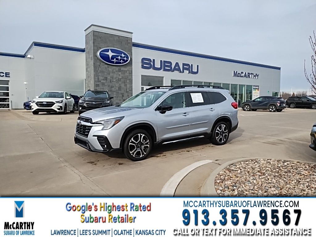 Ice Silver Metallic 2025 Subaru Ascent Limited 7-Passenger AWD SUV / Crossover All-Wheel Drive Continuously Variable Transmission