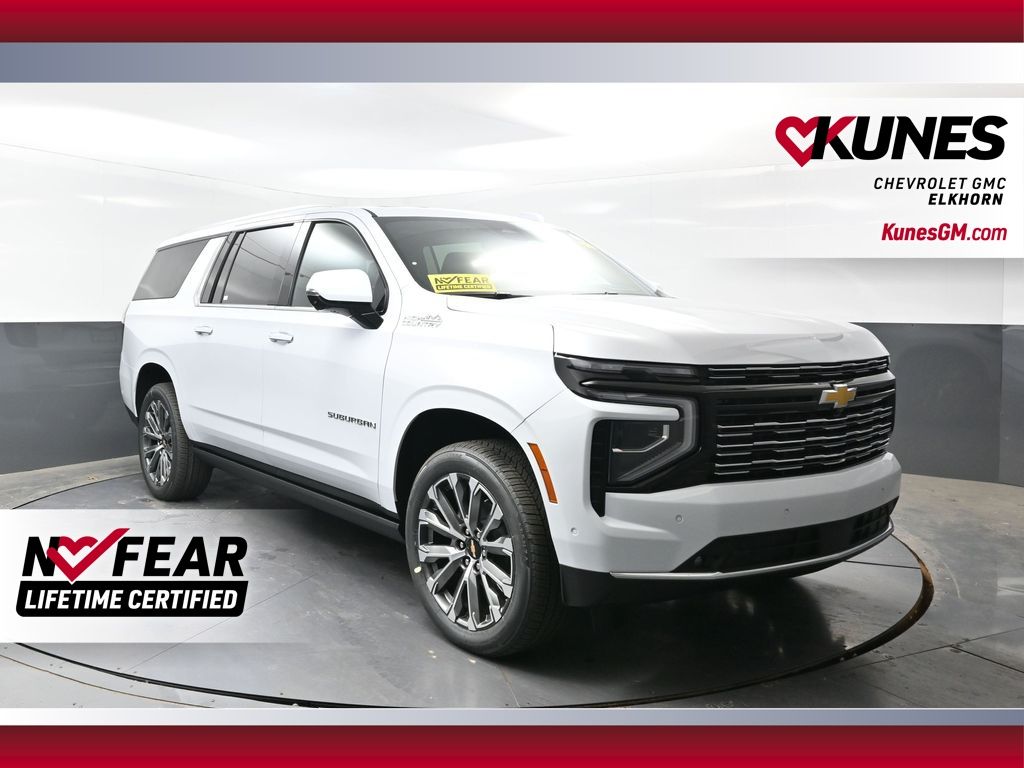 Polar White Tricoat 2026 Chevrolet Suburban SUV / Crossover Four-Wheel Drive