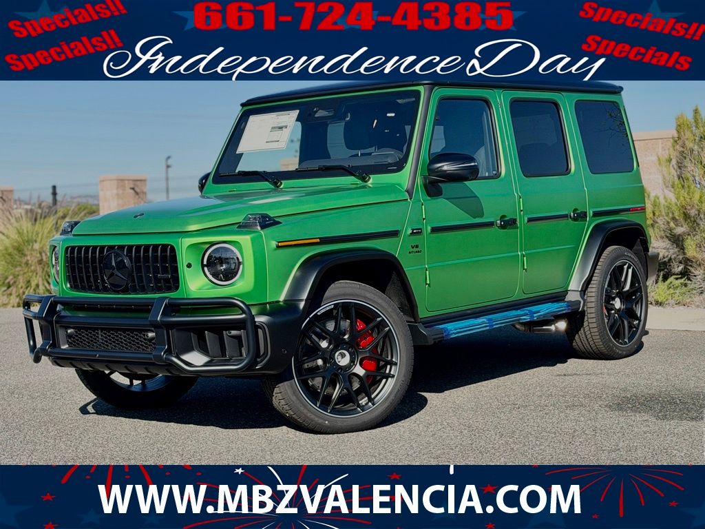 Green 2026 Mercedes-Benz G-Class SUV / Crossover All-Wheel Drive 9-Speed Automatic