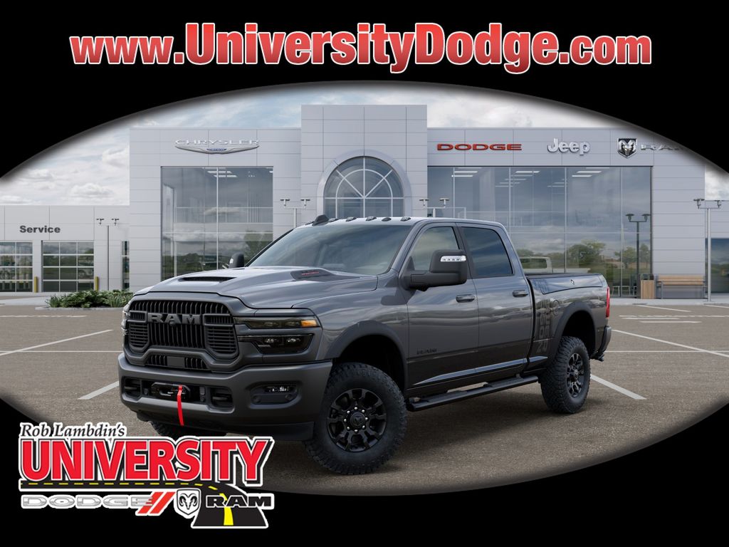 Ceramic Gray Clearcoat 2026 RAM 2500 Power Wagon Crew Cab 4WD Pickup Truck Four-Wheel Drive 8-Speed Automatic