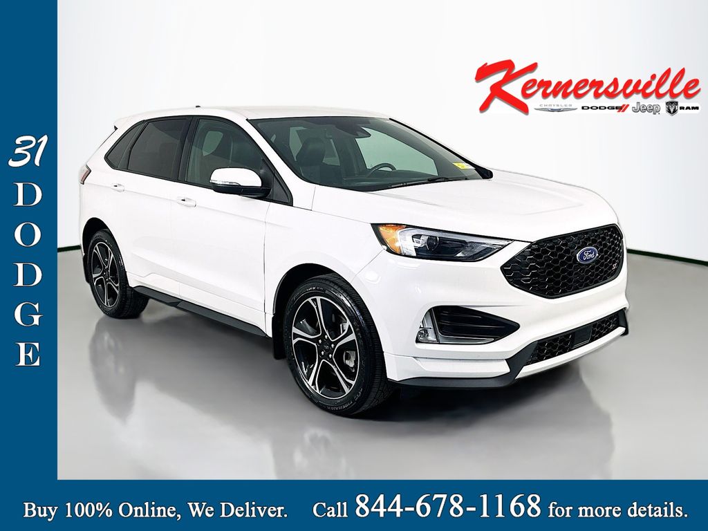 White Metallic 2022 Ford Edge ST AWD SUV / Crossover All-Wheel Drive 7-Speed Automatic