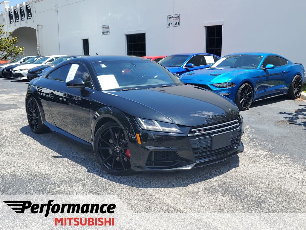 Black Metallic 2017 Audi TTS 2.0T quattro Coupe AWD Coupe All-Wheel Drive Automatic