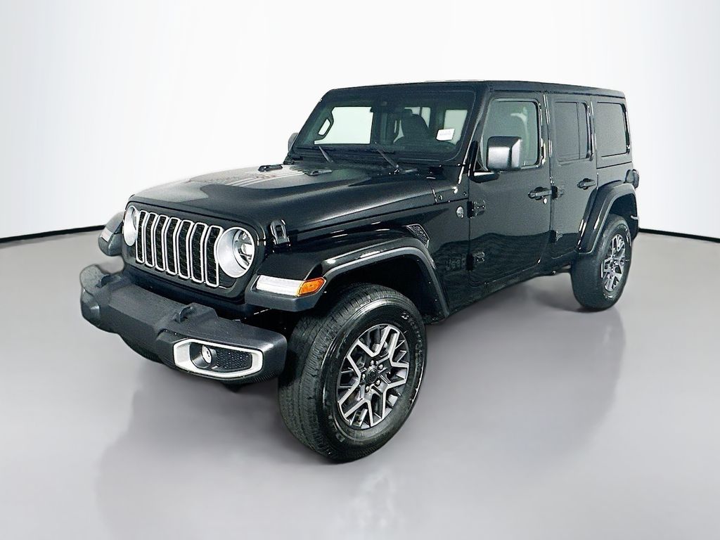 New 2025 Black Jeep Sahara image 3