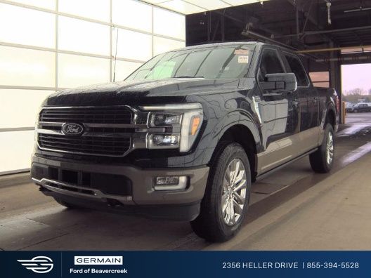 Blue Metallic 2025 Ford F-150 King Ranch SuperCrew 4WD Pickup Truck Four-Wheel Drive Automatic
