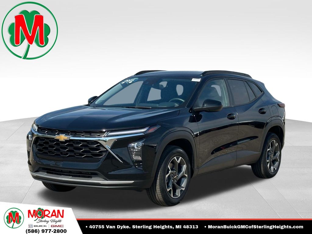 Black Metallic 2025 Chevrolet Trax LT FWD SUV / Crossover Front-Wheel Drive 6-Speed Automatic