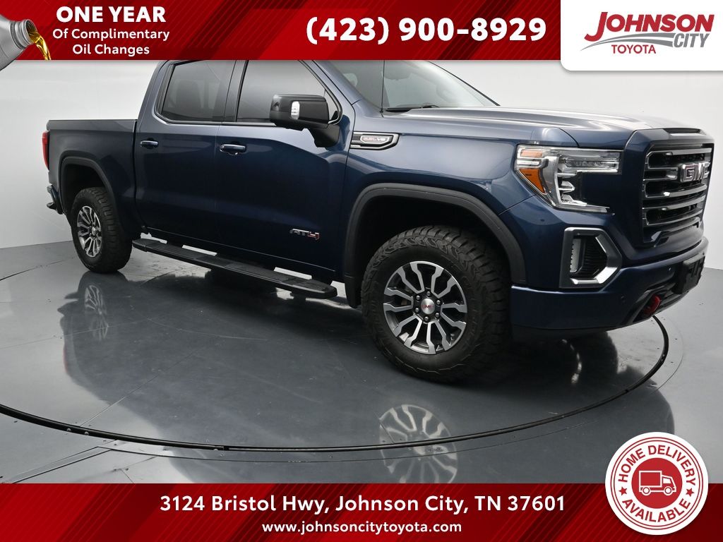 Pacific Blue Metallic 2020 GMC Sierra 1500 Pickup Truck Four-Wheel Drive Automatic