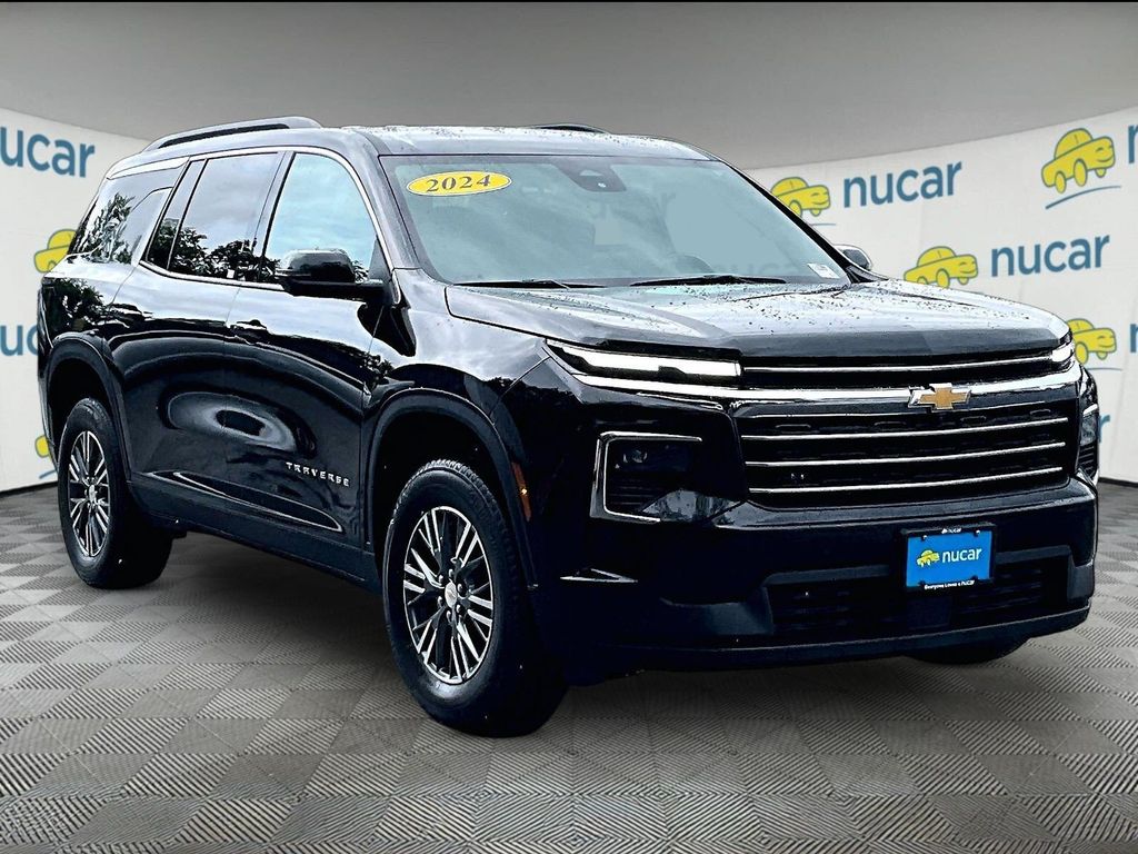 Mosaic Black Metallic 2024 Chevrolet Traverse SUV / Crossover Four-Wheel Drive 8-Speed Automatic