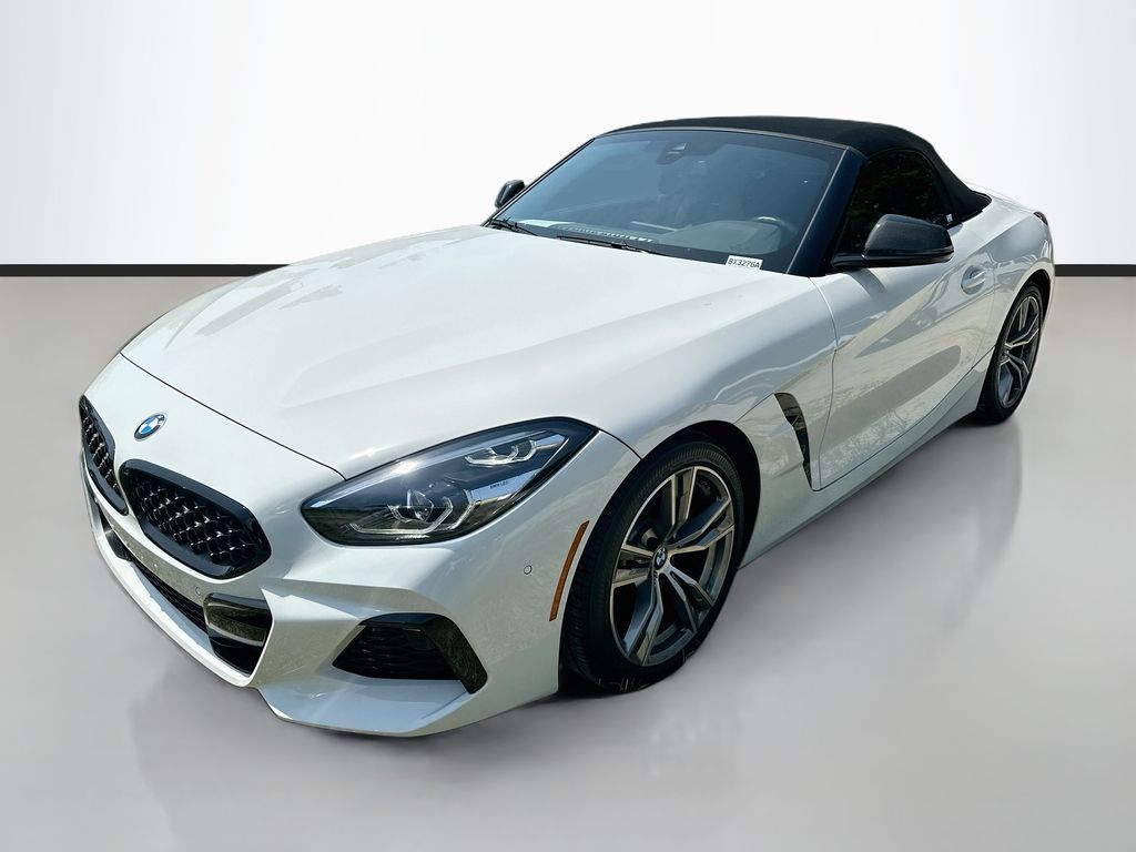 Alpine White 2021 BMW Z4 Convertible Rear-Wheel Drive 8-Speed Automatic