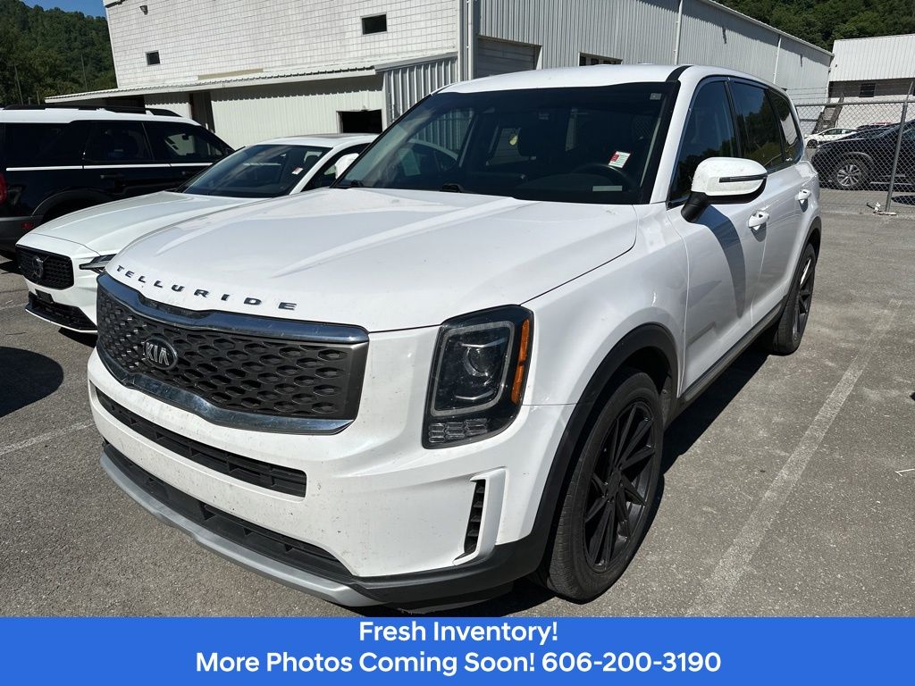 Glacial White Pearl 2021 Kia Telluride SUV / Crossover All-Wheel Drive 8-Speed Automatic