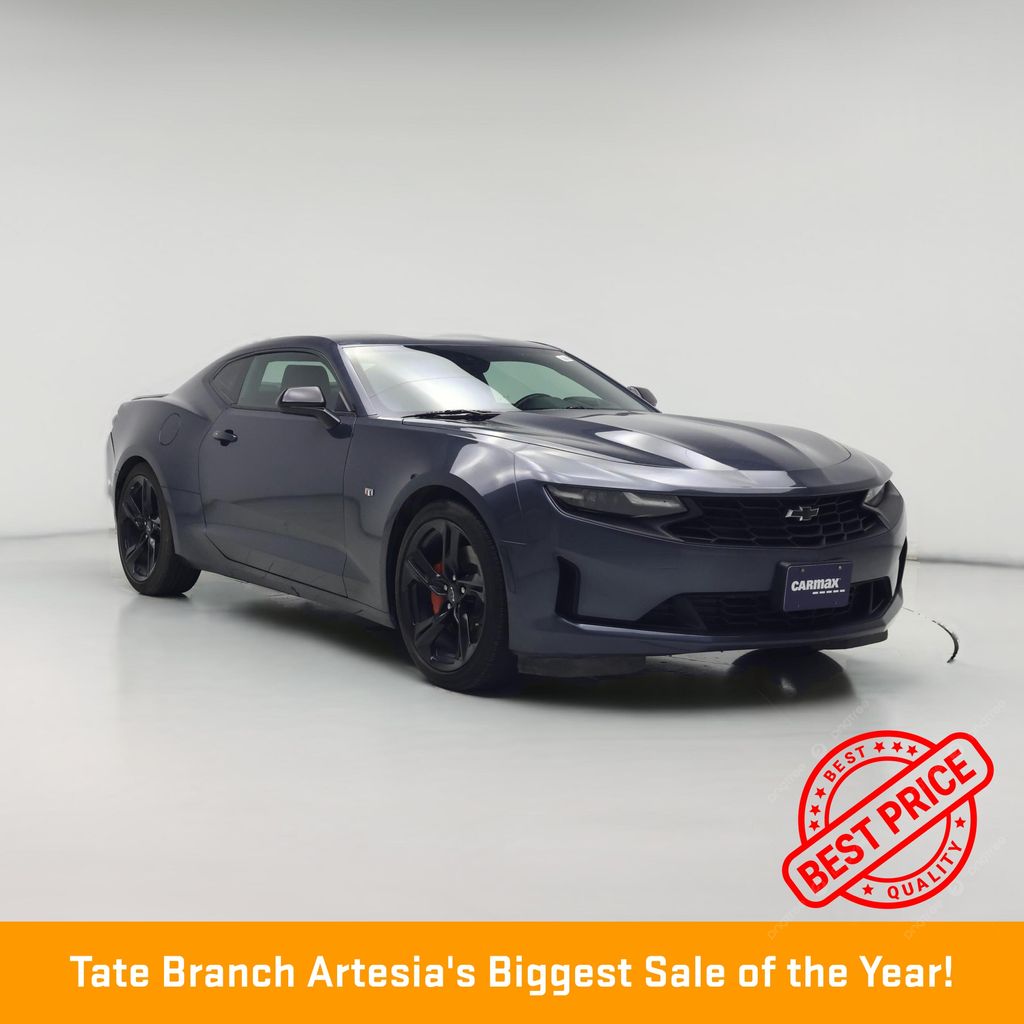 Shadow Gray Metallic 2021 Chevrolet Camaro Coupe Rear-Wheel Drive 6-Speed Manual