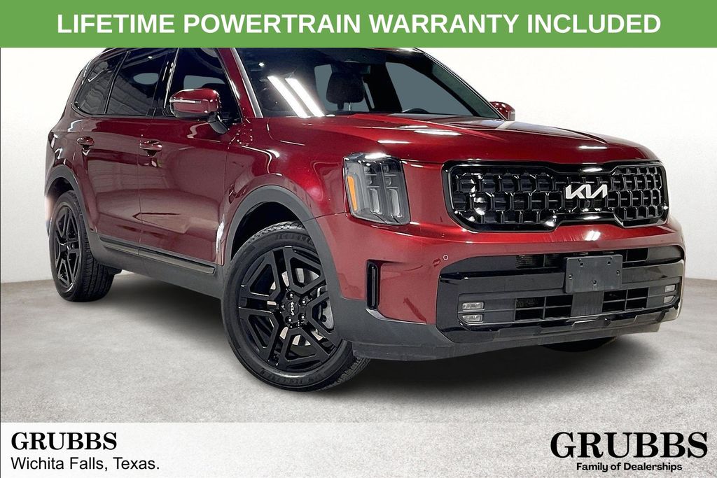Dawning Red 2024 Kia Telluride SX-Prestige X-Line AWD SUV / Crossover All-Wheel Drive 8-Speed Automatic
