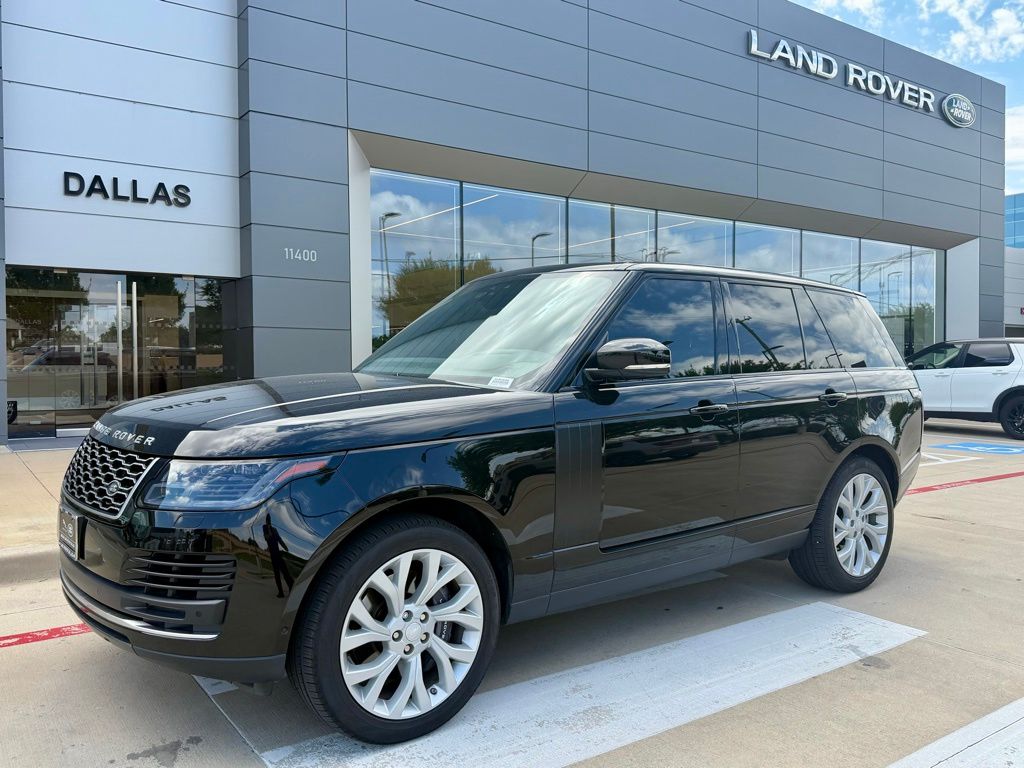 Black 2020 Land Rover Range Rover HSE AWD SUV / Crossover All-Wheel Drive 8-Speed Automatic