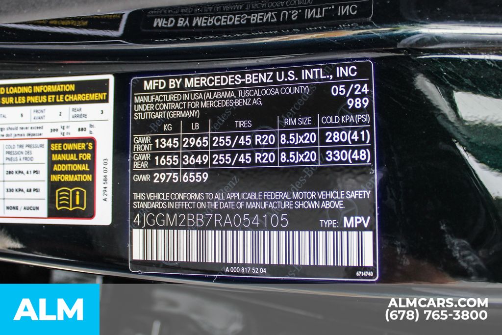 Used 2024 Green Mercedes-Benz 350+ SUV image 43