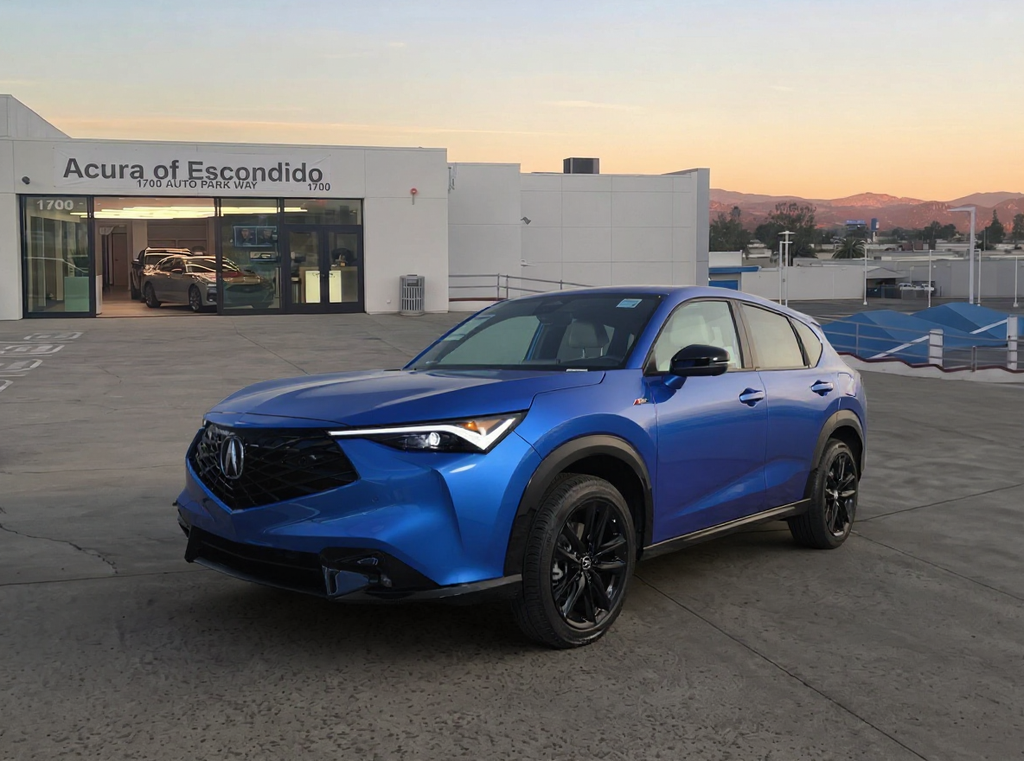 Double Apex Blue Pearl 2026 Acura ADX SUV / Crossover All-Wheel Drive Continuously Variable Transmission