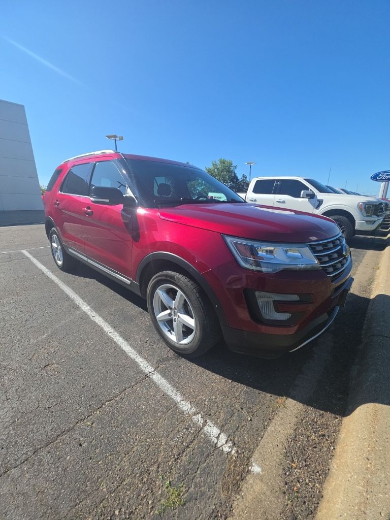 2017 Ruby Red Ford Explorer XLT 4X4 SUV