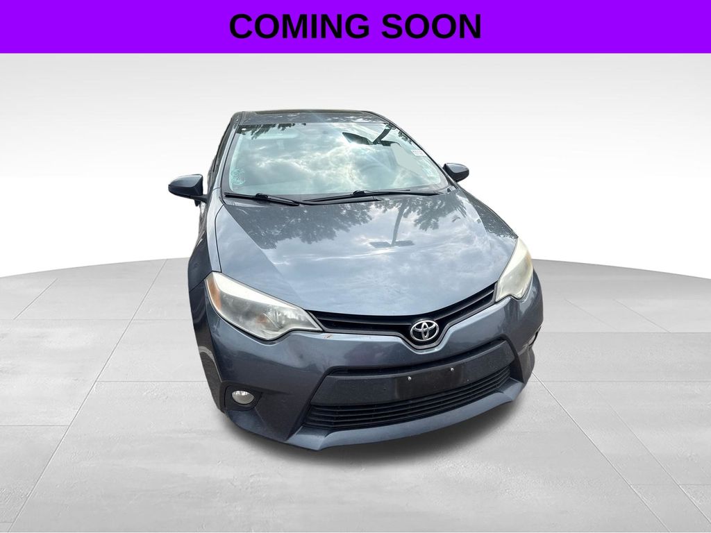 Slate Metallic 2014 Toyota Corolla Sedan Front-Wheel Drive Continuously Variable Transmission
