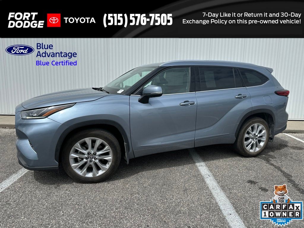 Moon Dust 2022 Toyota Highlander SUV / Crossover All-Wheel Drive 8-Speed Automatic