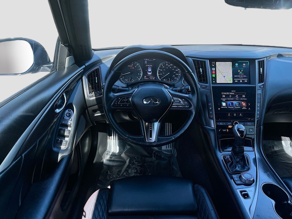 2022 INFINITI Q50 Red Sport 400 Gray at AutoSavvy Houston Southwest