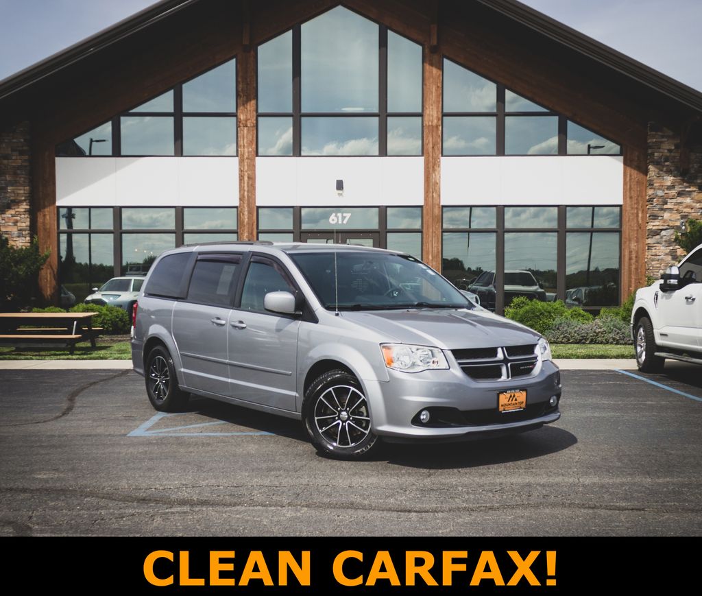 Billet Silver Metallic Clearcoat 2017 Dodge Grand Caravan Minivan Front-Wheel Drive 6-Speed Automatic