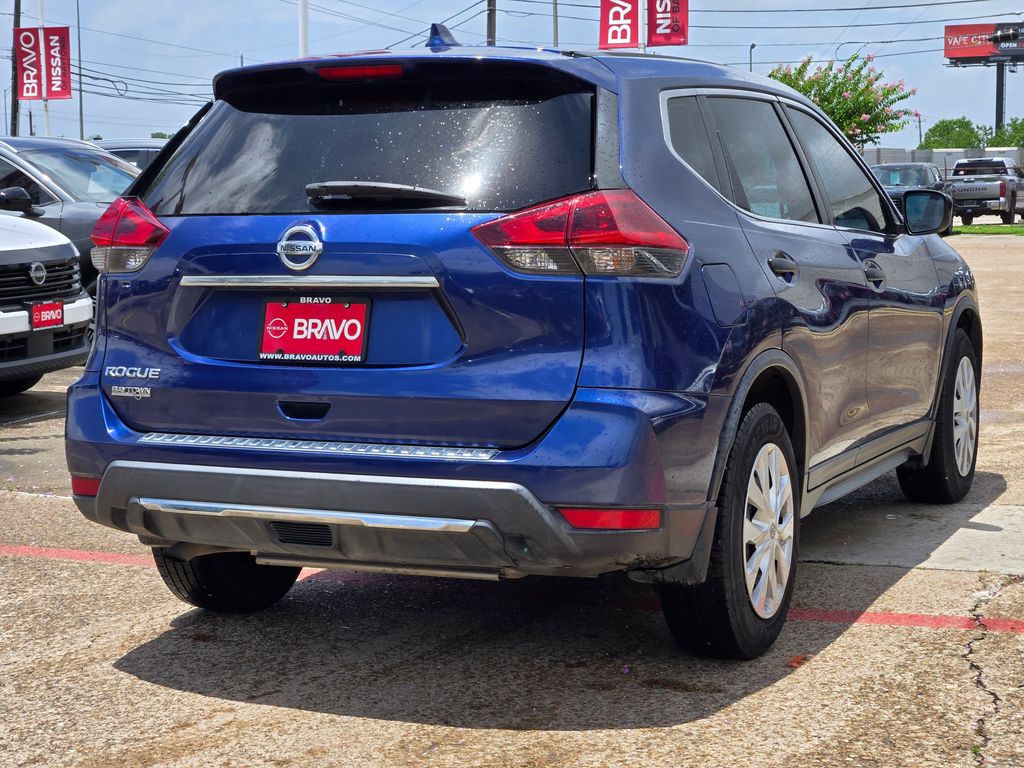 2018 Nissan Rogue S Blue at DeMontrond Automotive Group