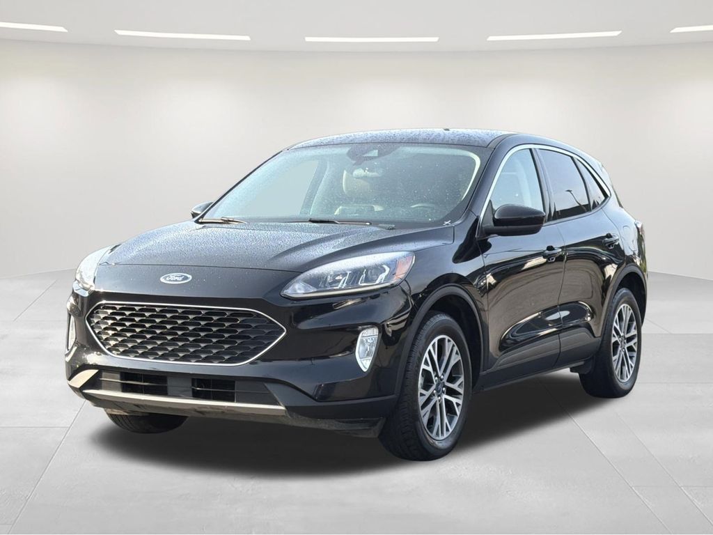 Agate Black Metallic 2022 Ford Escape Hybrid SUV / Crossover All-Wheel Drive Continuously Variable Transmission