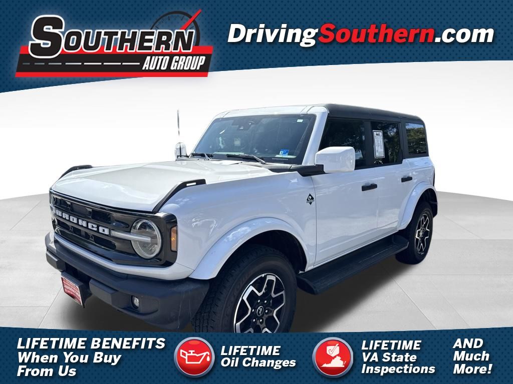 Oxford White 2026 Ford Bronco SUV / Crossover Four-Wheel Drive Automatic