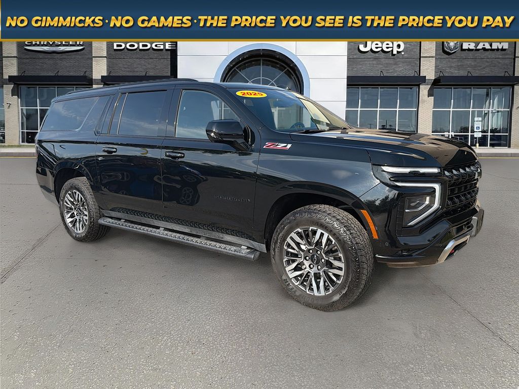 Black 2025 Chevrolet Suburban SUV / Crossover Four-Wheel Drive