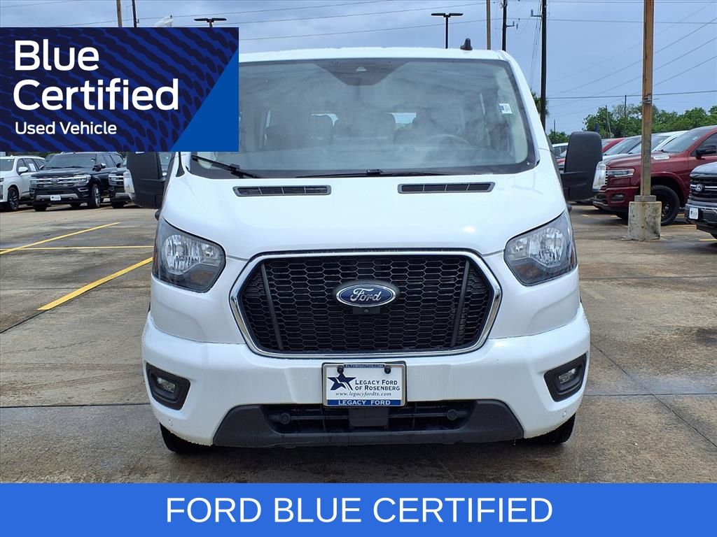 2023 Ford Transit-350 XLT White at North Houston Mitsubishi