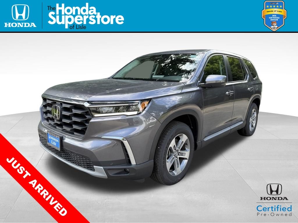 Gray (Modern Steel) 2025 Honda Pilot SUV / Crossover All-Wheel Drive Automatic