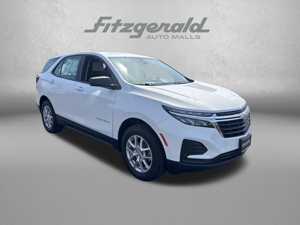 Summit White 2023 Chevrolet Equinox LS AWD with 1LS SUV / Crossover Four-Wheel Drive 6-Speed Automatic Overdrive