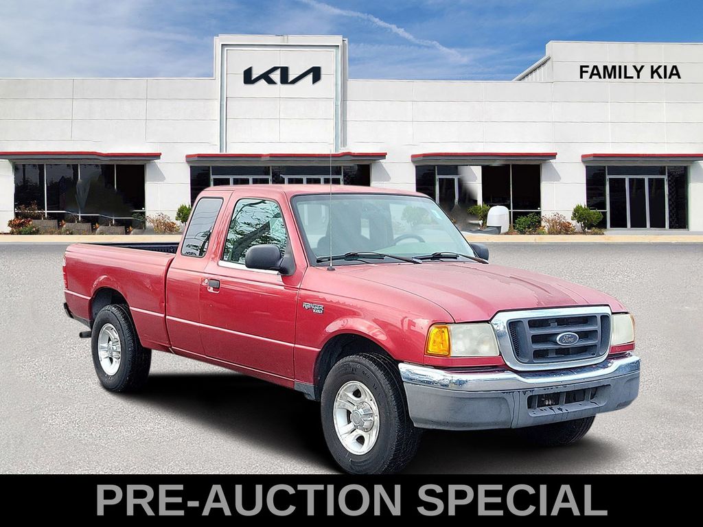 Toreador Red Clearcoat Metallic 2004 Ford Ranger 2 Dr XLT Extended Cab SB Pickup Truck Rear-Wheel Drive 5-Speed Manual Overdrive