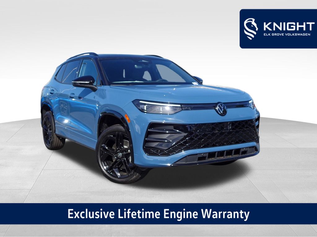 Monterey Blue with Deep Black Roof 2026 Volkswagen Tiguan SUV / Crossover All-Wheel Drive 8-Speed Automatic