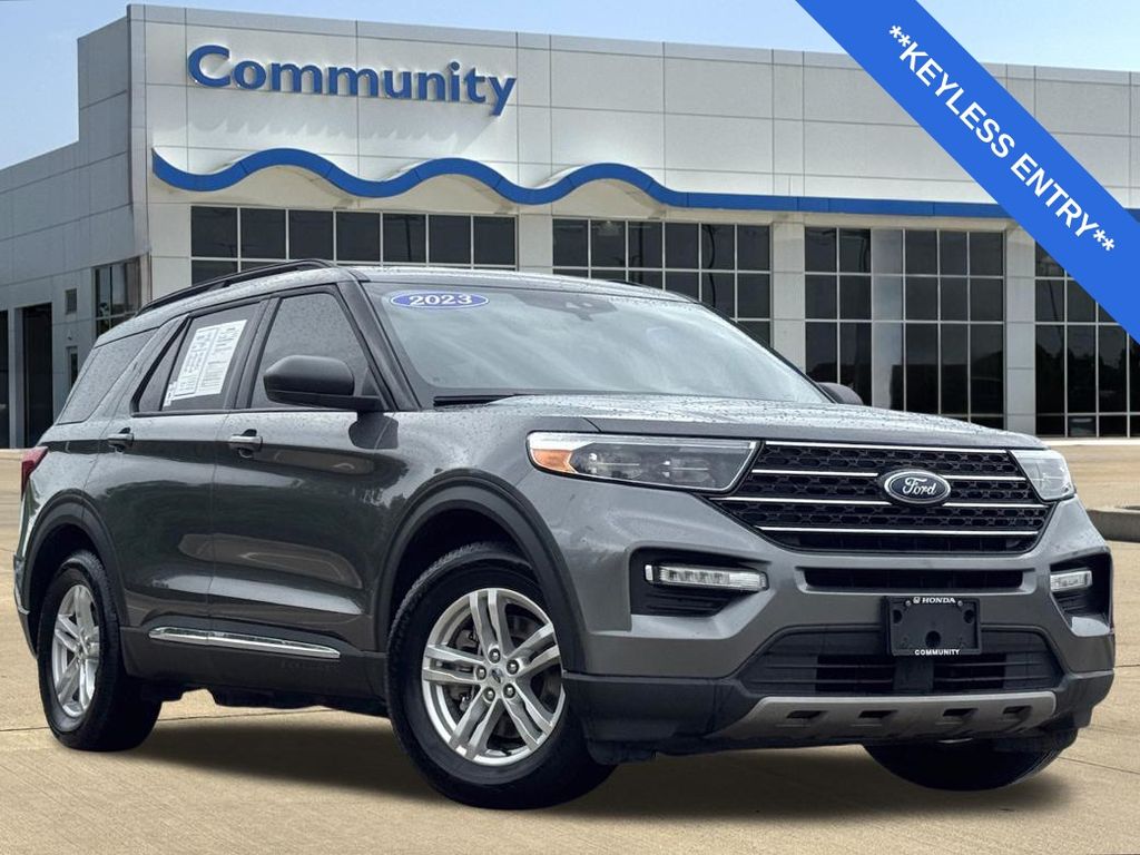 2023 Ford Explorer XLT Gray at AutoSavvy Houston Southwest