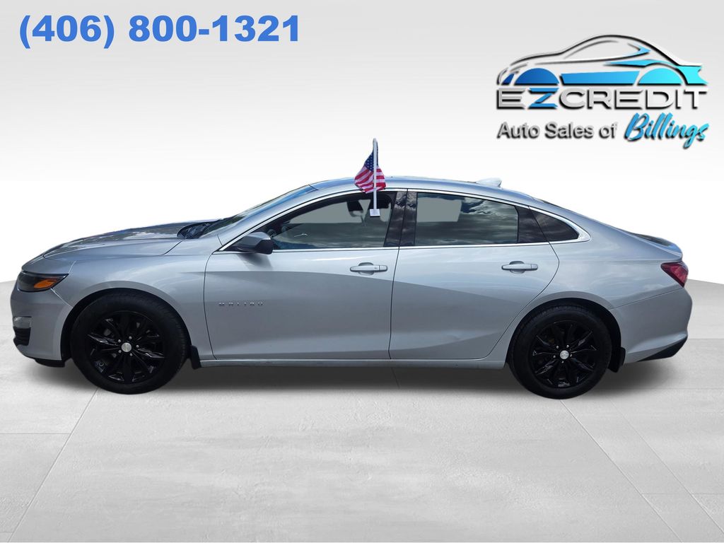 Silver 2019 Chevrolet Malibu LT FWD Sedan Front-Wheel Drive Continuously Variable Transmission