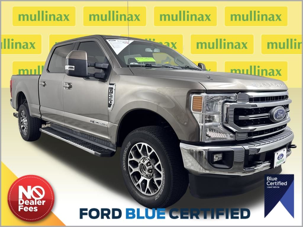 Stone Gray 2020 Ford F-250 Super Duty Lariat Crew Cab 4WD Pickup Truck Four-Wheel Drive Automatic