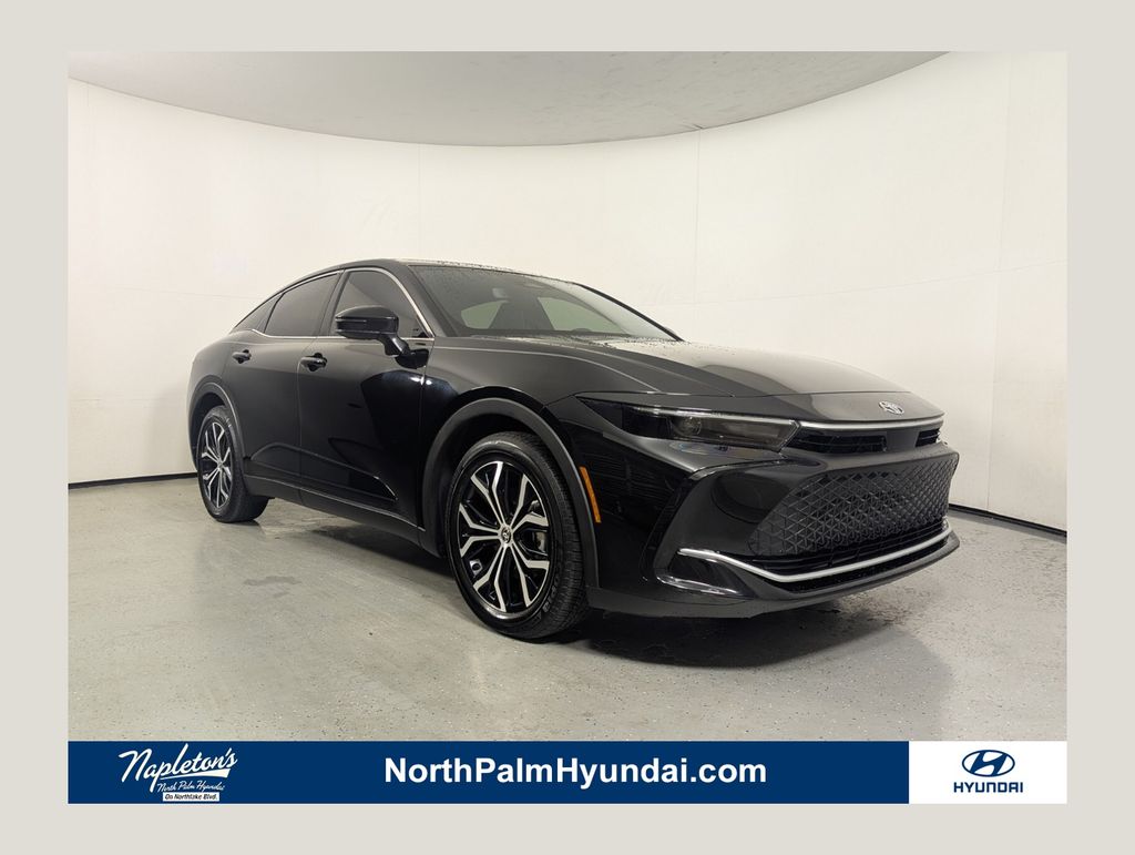 Black 2026 Toyota Crown XLE AWD Sedan All-Wheel Drive Continuously Variable Transmission