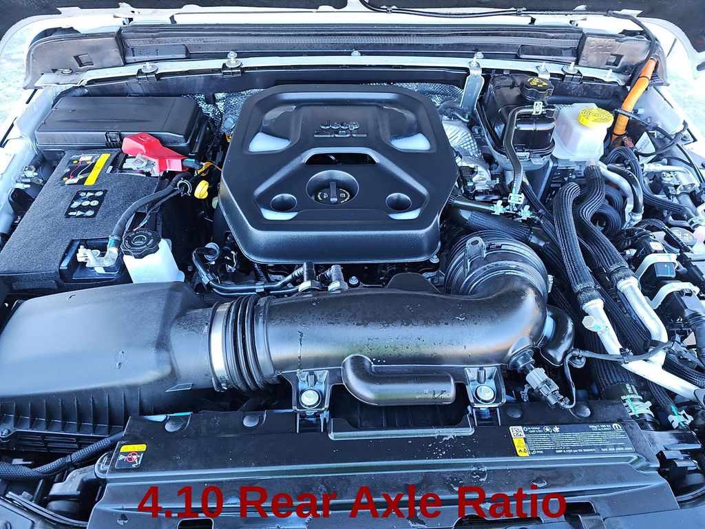 2025 Bright White Clearcoat Jeep Wrangler Willys 4xe 4X4 SUV