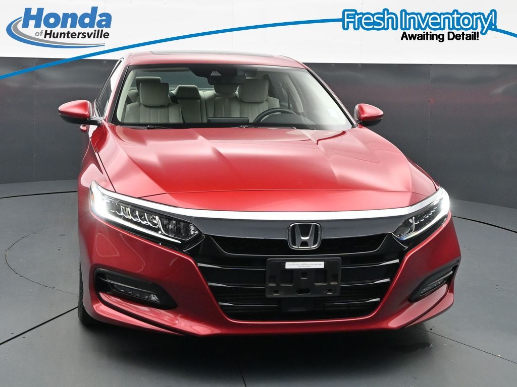 Radiant Red Metallic 2018 Honda Accord Sedan Front-Wheel Drive Automatic