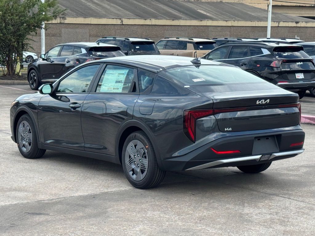 2026 Kia K4 LX Gray at Shottenkirk Kia Fort Bend